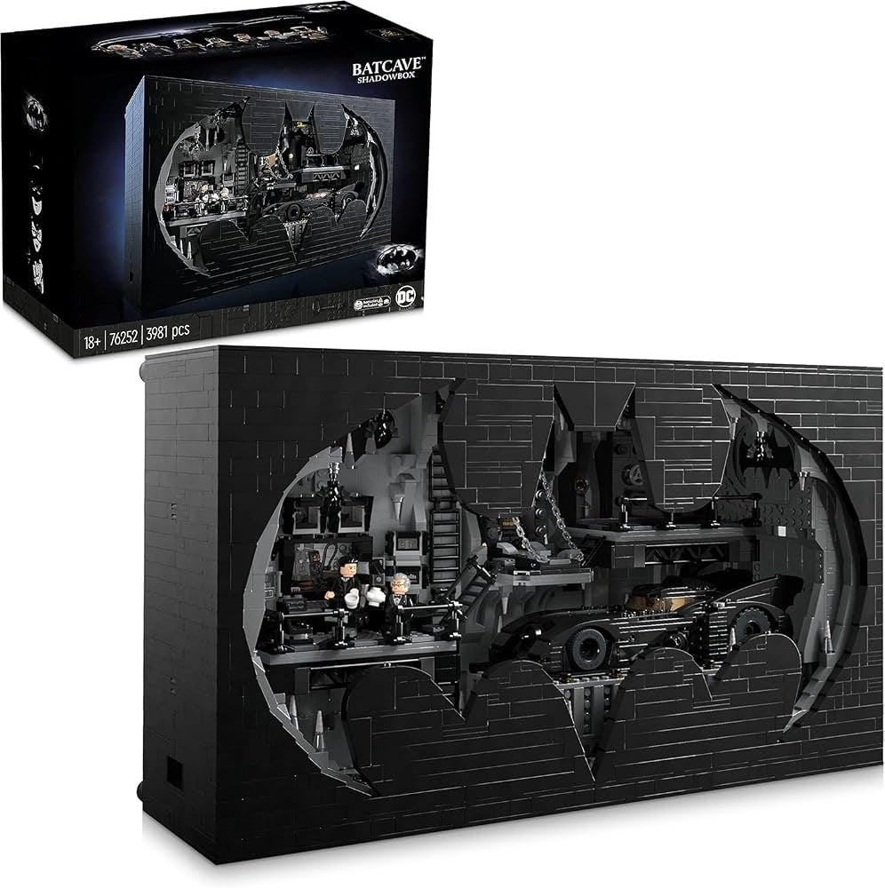 Batcave - shadow box #76252 (3981+pcs)