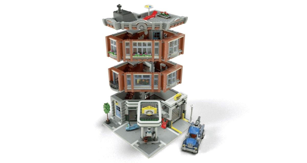 Corner Garage (2569+pcs)
