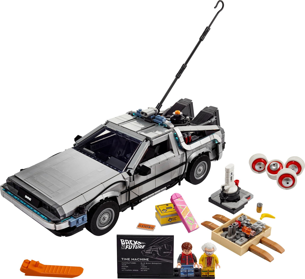 Back to the Future Time Machine (1872+pcs)