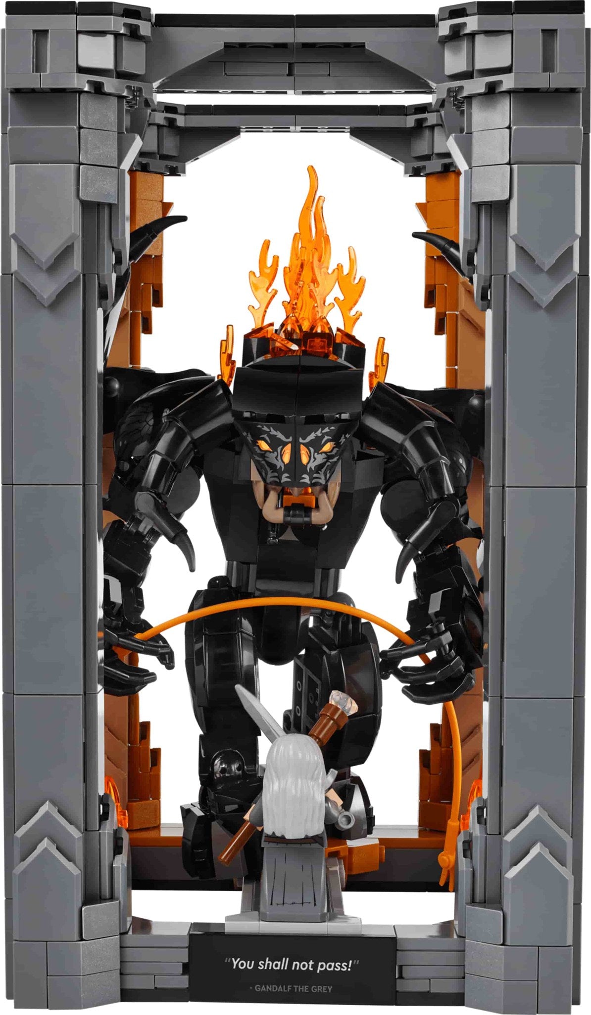 The Lord of the Rings: Balrog Book Nook (1201+pcs)