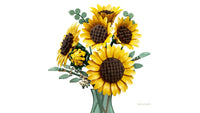 Sunflower Bouquet (686+pcs)