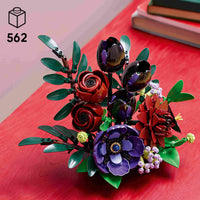 Dark Flower Arrangement (562+pcs)