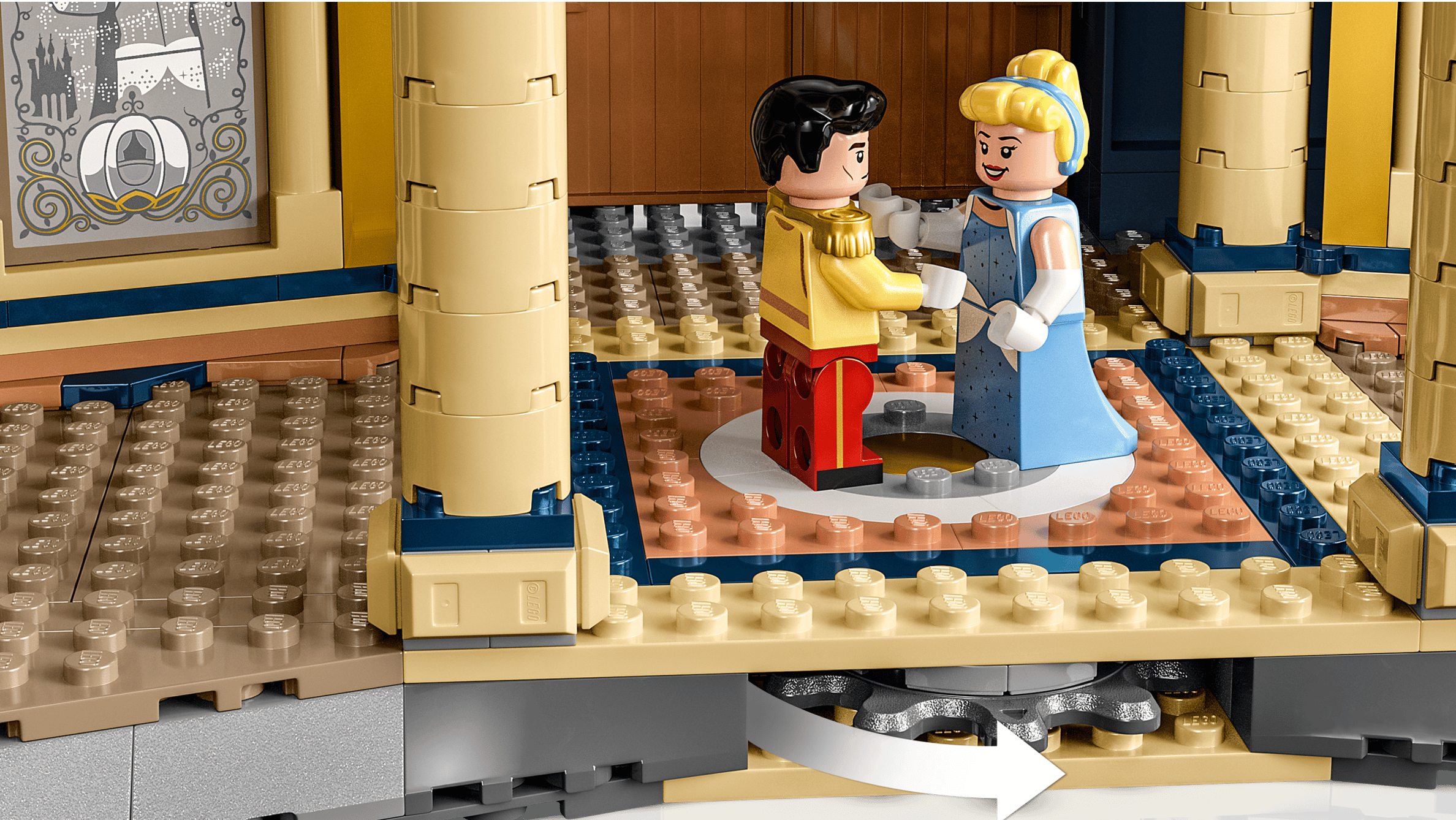 Disney-kasteel 43222 (4837+stukke)
