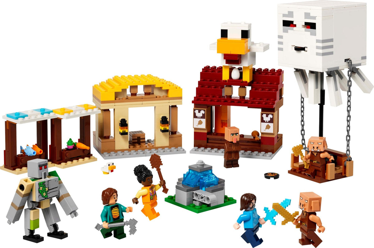 The Ghast Balloon Village Attack (555+pcs)