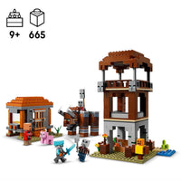 The Pillager Outpost and Ravager (665+pcs)