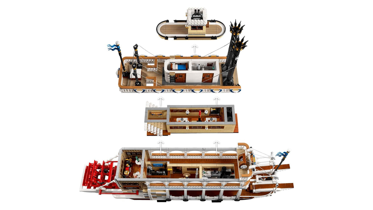 River Steamboat (4090+pcs)