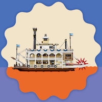 River Steamboat (4090+pcs)
