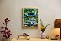 Claude Monet - Bridge over a Pond of Water Lilies (3179+pcs)
