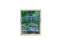 Claude Monet - Bridge over a Pond of Water Lilies (3179+pcs)