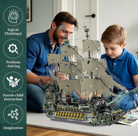 REOBRIX pirates ship flying dutchman #66037 (5503+pcs)