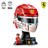 Scuderia Ferrari HP Charles Leclerc Helmet (886+pcs)