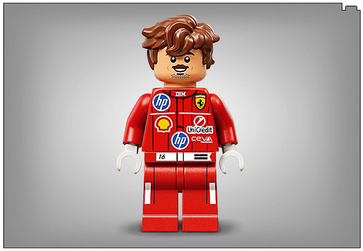 Scuderia Ferrari HP Charles Leclerc Helmet (886+pcs)