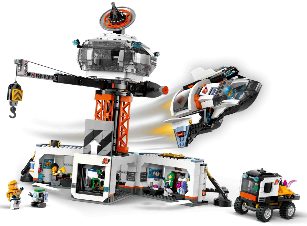 Space Base and Rocket Launchpad (1422+pcs)