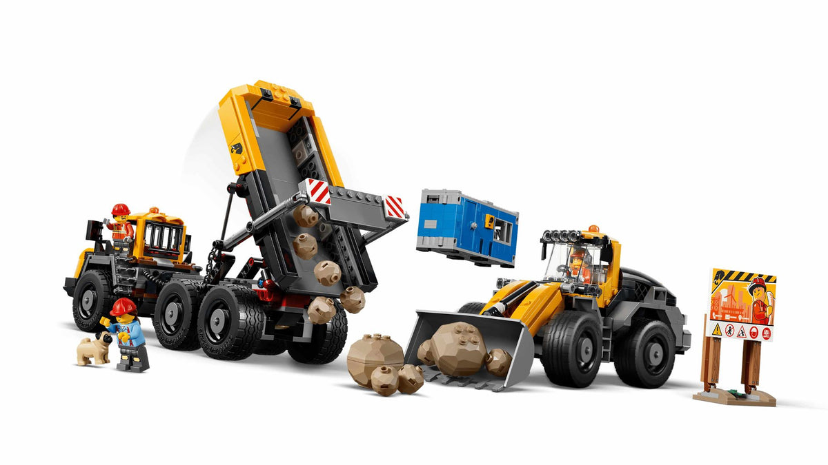 Dump Truck & Front End Loader (1132+pcs)