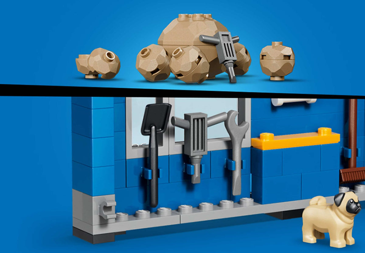 Dump Truck & Front End Loader (1132+pcs)