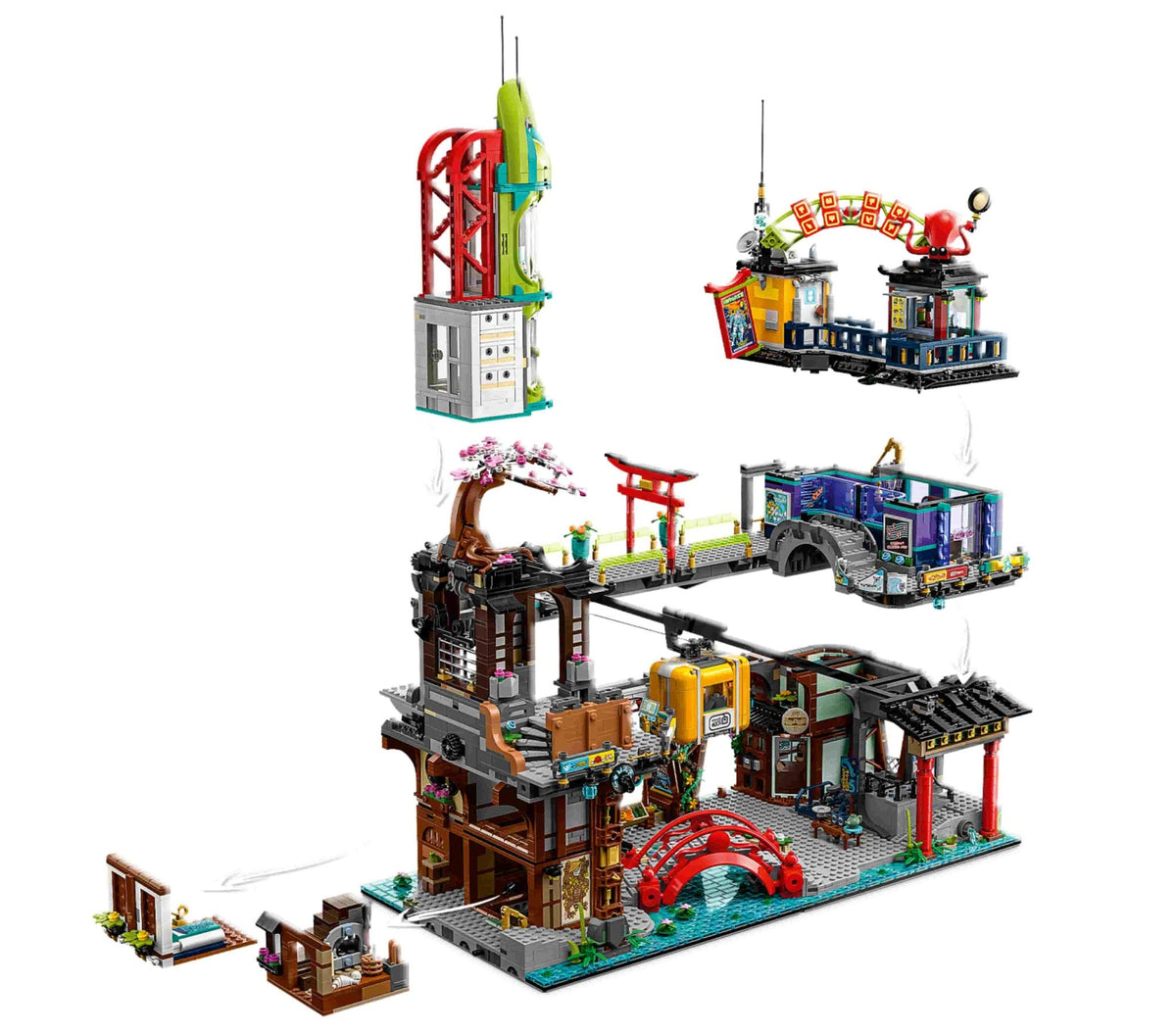 NINJAGO City Markets (6163+pcs)