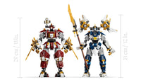 The Twin Titan Mechs (1707+pcs)