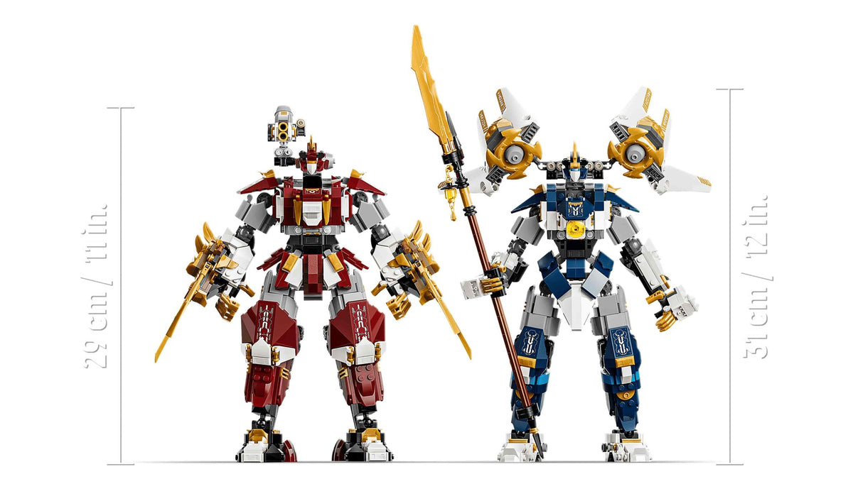The Twin Titan Mechs (1707+pcs)