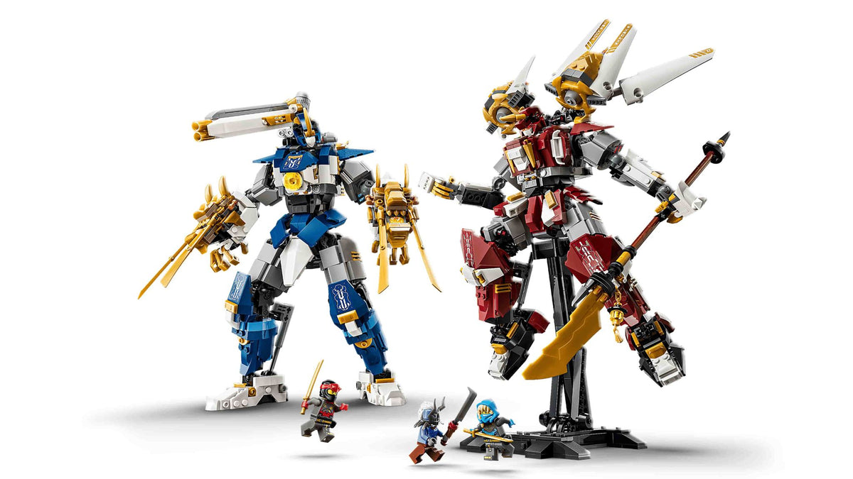 The Twin Titan Mechs (1707+pcs)