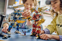 The Twin Titan Mechs (1707+pcs)
