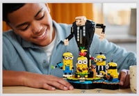Brick-Built Gru and Minions (839+pcs)