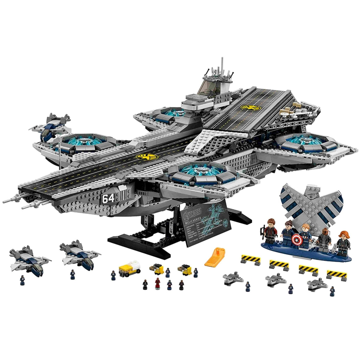The SHIELD Helicarrier (2996+pcs)