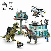 Giganotosaurus & Therizinosaurus Attack (810+pcs)