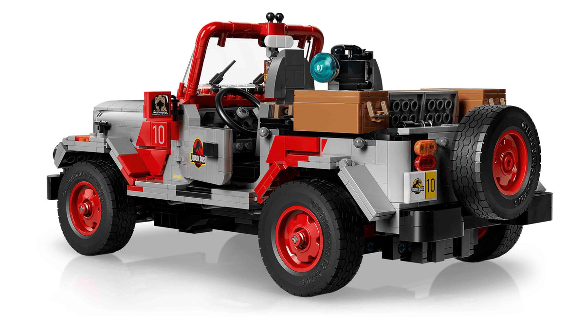 Jurassic Park Jeep Wrangler (1924+pcs)