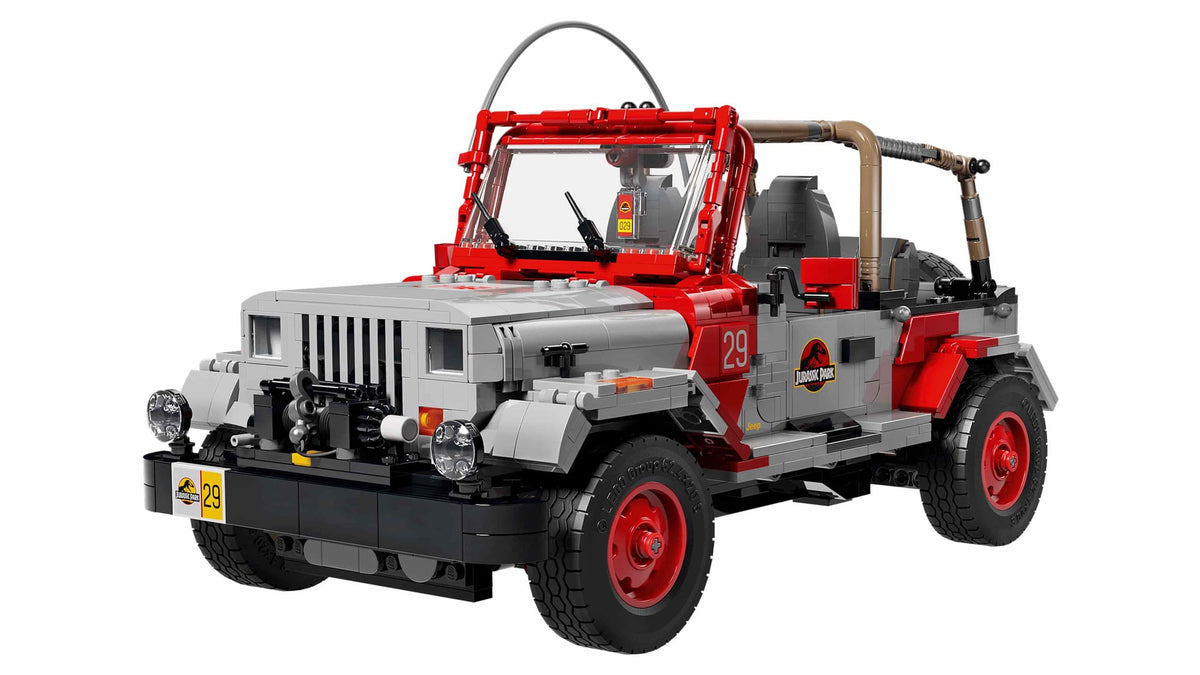 Jurassic Park Jeep Wrangler (1924+pcs)