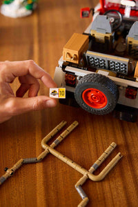 Jurassic Park Jeep Wrangler (1924+pcs)