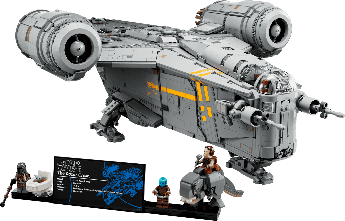 Die Razor Crest STAR WARS #75331 (6187+stukke)