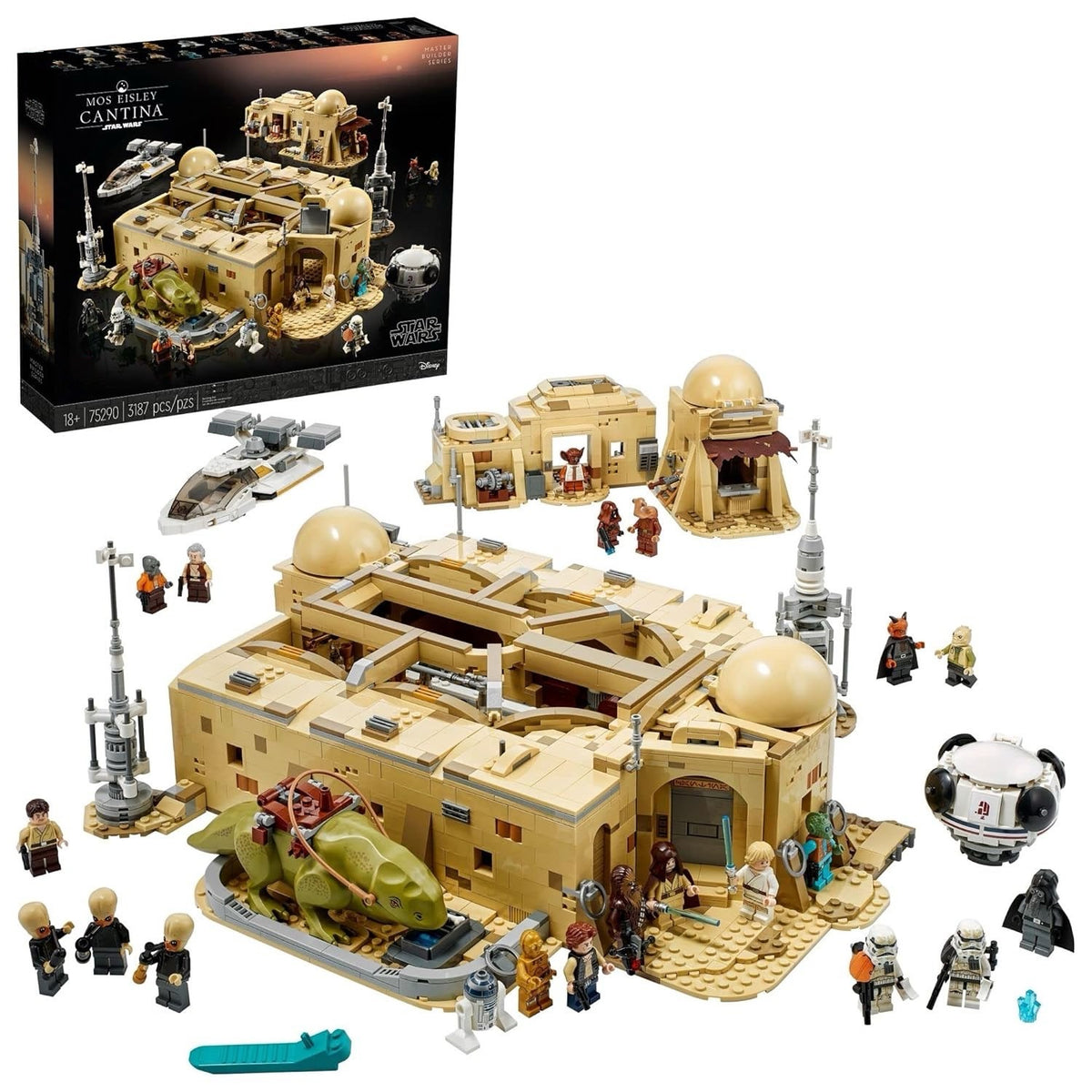 Mos Eisley Cantina #75290 (3187+pcs)