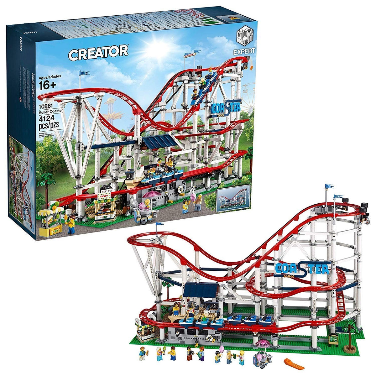 Roller coaster #10261 (4124+pcs)