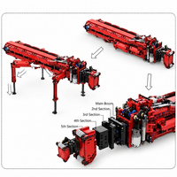 Ubricks Elite Crane Engineering Model Kit Rc (10400+pcs) with mobile control