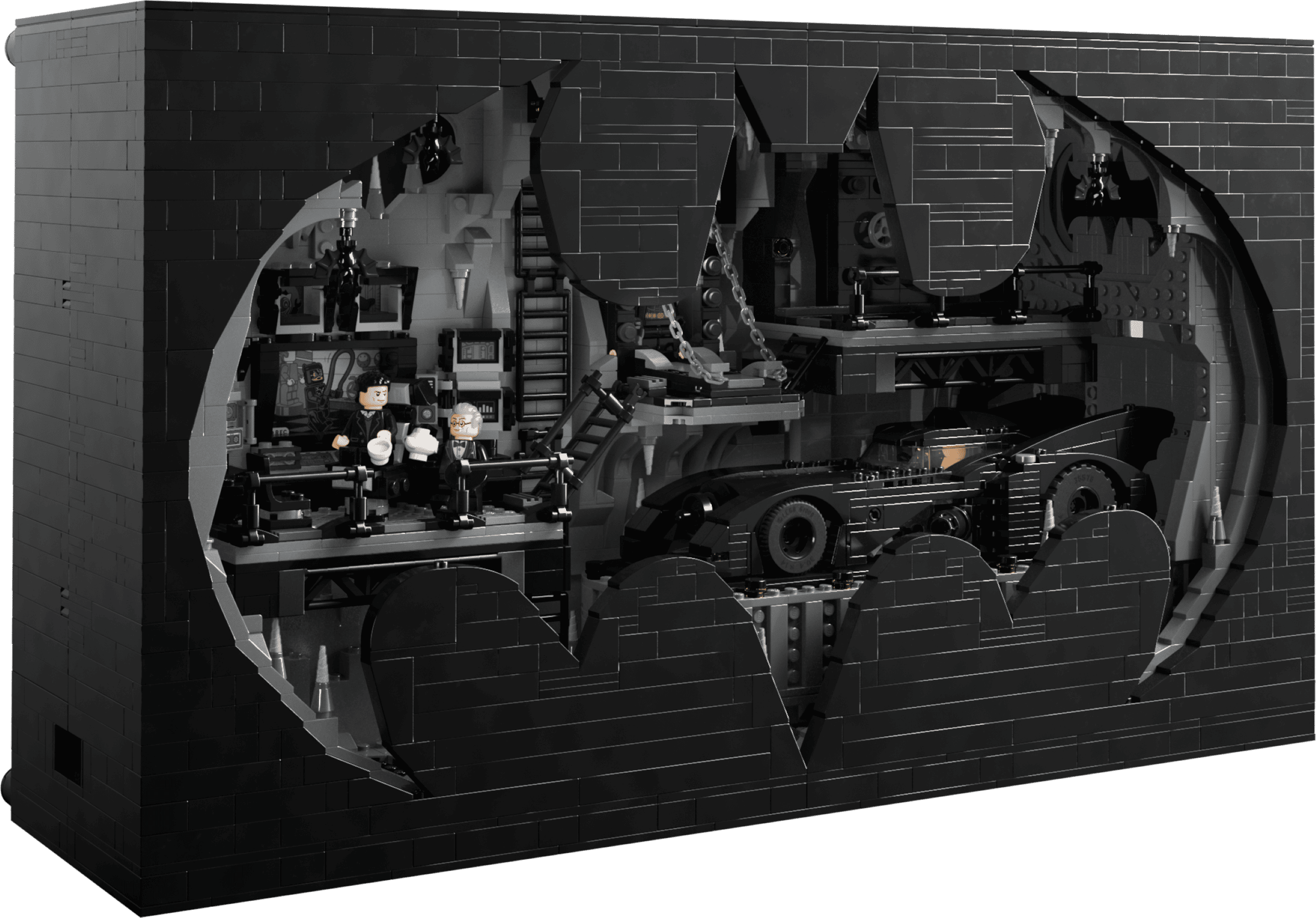 Batcave - shadow box #76252 (3981+pcs)