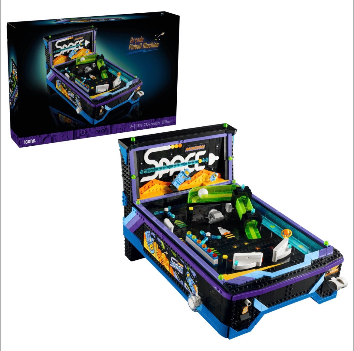 Arcade Pinball Machine #11374 (2274+pcs)