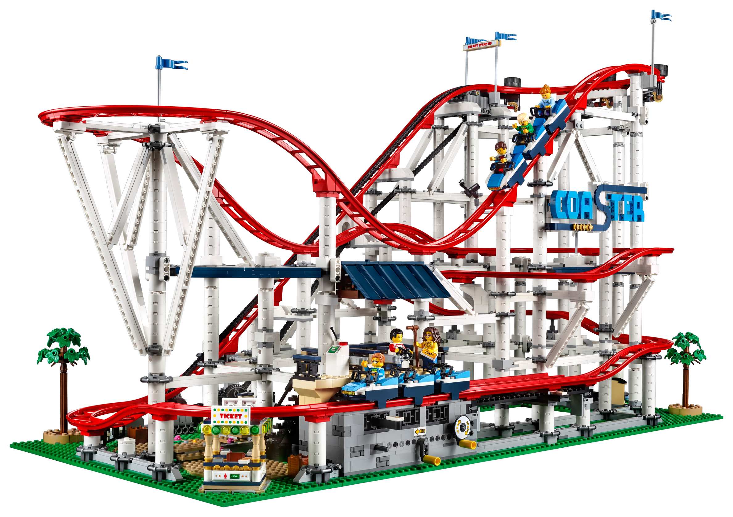 Roller coaster #10261 (4124+pcs)