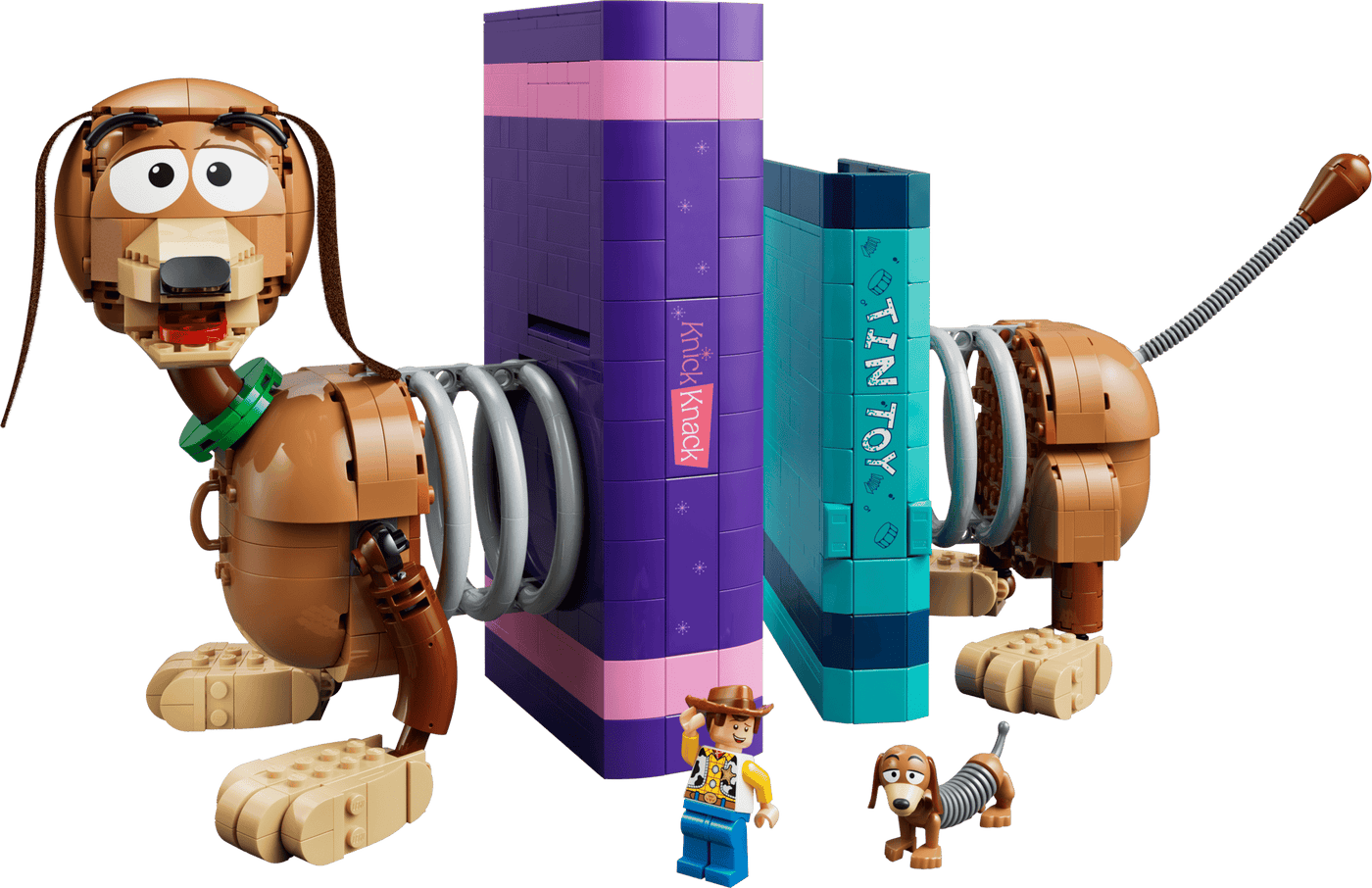 Toy Story Slinky Dog Bookends #43301 (1311+pcs)