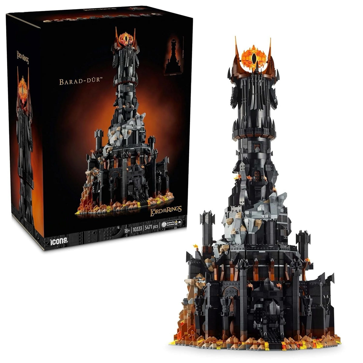 The Lord of the Rings: Barad-dûr 10333 (5471+pcs)