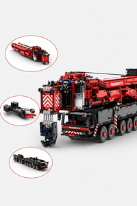 Ubricks Elite Crane Engineering Model Kit Rc (10400+pcs) with mobile control