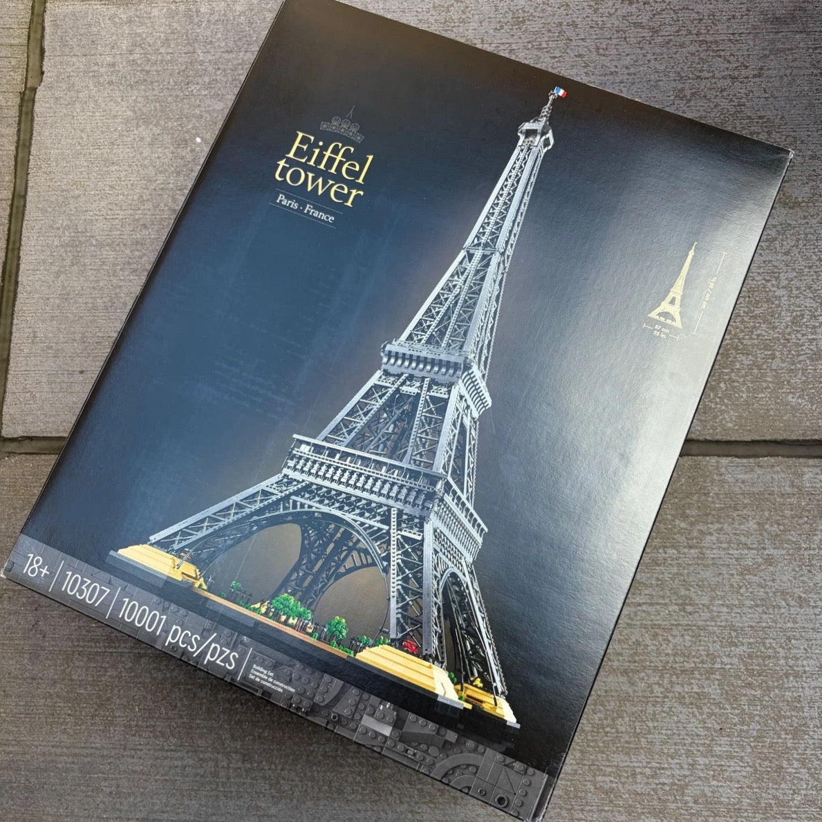 Eiffel tower 10307 (10001+pcs)